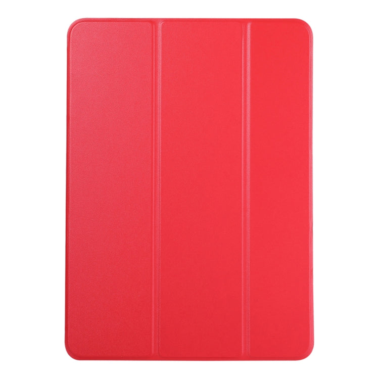 For iPad Air 11 2025 / 2024 Double-sided Clip Non-buckle Magnetic PU Smart Tablet Case(Red) - iPad Air 11 2025 / 2024 Cases by PMC TechLife | Online Shopping South Africa | PMC TechLife | Buy Now Pay Later Mobicred