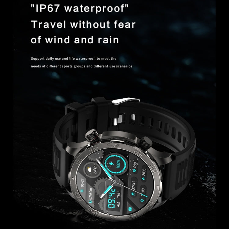 DK67 1.53 inch IP67 BT 5.0 Fitness Sport Smart Watch, Support Bluetooth Call / Sleep / Blood Oxygen / Heart Rate / Blood Pressure Health Monitor(Silver) - Smart Watches by PMC TechLife | Online Shopping South Africa | PMC TechLife | Buy Now Pay Later Mobicred