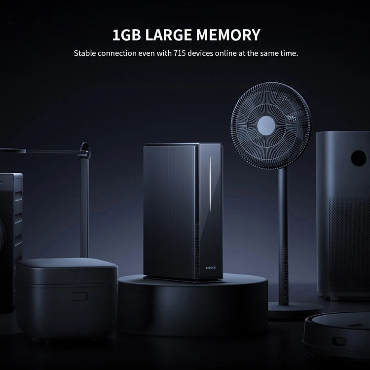Xiaomi BE6500 Pro WiFi7 Dual Band 8-channel Independent Signal Amplifier 1GB Memory Router, US Plug(Black) - free shipping - PMC TechLife - Order now!