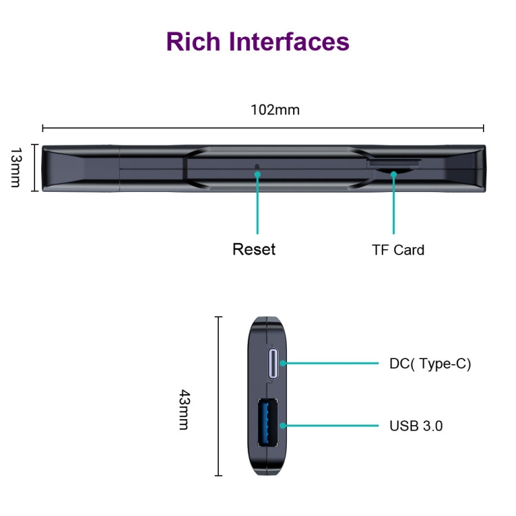HK1 RBOX D8 RK3528 Android 13.0 Quad Core 8K HD Wifi6 Bluetooth TV Stick, RAM:4GB+32GB(UK Plug) - Android TV Sticks by PMC TechLife | Online Shopping South Africa | PMC TechLife | Buy Now Pay Later Mobicred