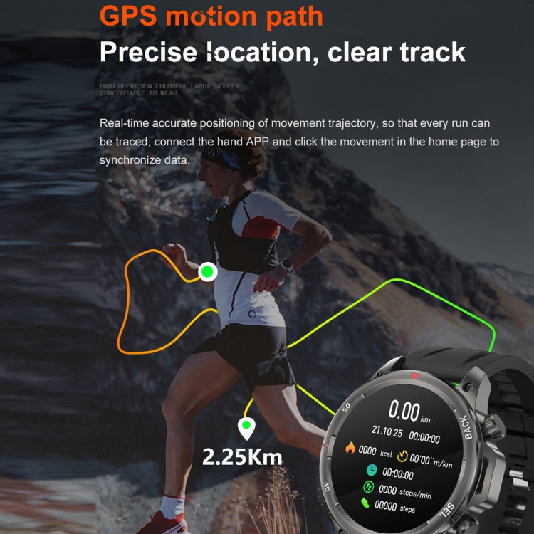 DK68 1.53 inch IP67 BT 5.0 Fitness Sport Smart Watch, Support LED Flashlight / Bluetooth Call / Sleep / Blood Oxygen / Heart Rate / Blood Pressure Health Monitor(Silver) - Smart Watches by PMC TechLife | Online Shopping South Africa | PMC TechLife | Buy Now Pay Later Mobicred