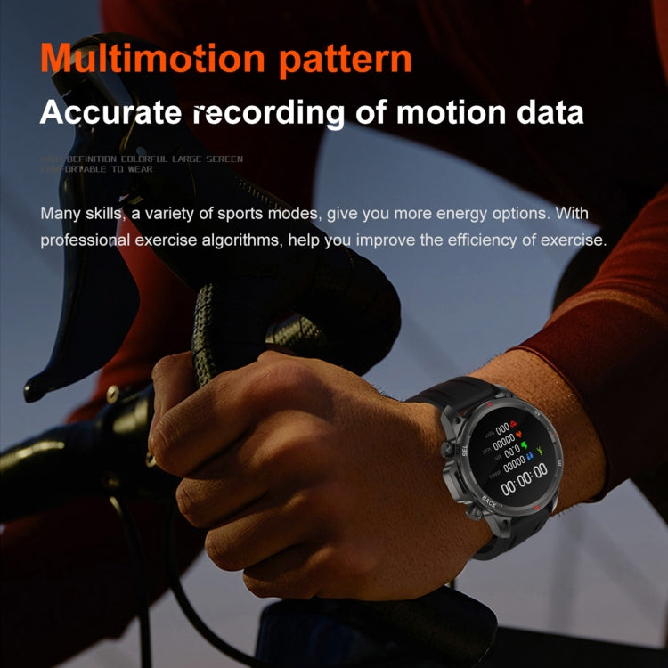 DK68 1.53 inch IP67 BT 5.0 Fitness Sport Smart Watch, Support LED Flashlight / Bluetooth Call / Sleep / Blood Oxygen / Heart Rate / Blood Pressure Health Monitor(Silver) - Smart Watches by PMC TechLife | Online Shopping South Africa | PMC TechLife | Buy Now Pay Later Mobicred