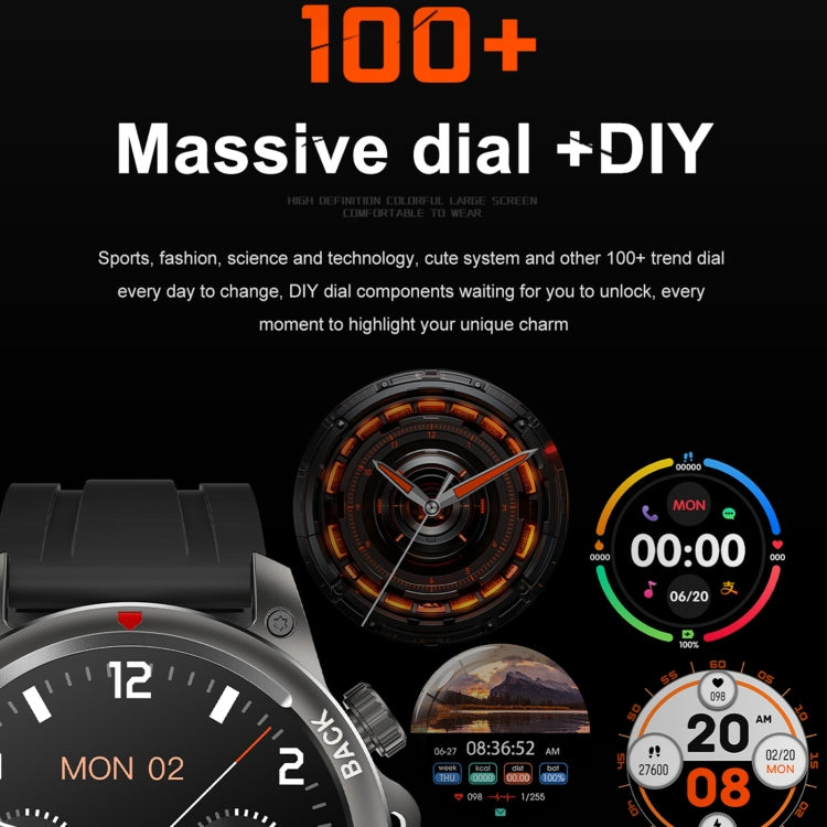 DK68 1.53 inch IP67 BT 5.0 Fitness Sport Smart Watch, Support LED Flashlight / Bluetooth Call / Sleep / Blood Oxygen / Heart Rate / Blood Pressure Health Monitor(Silver) - Smart Watches by PMC TechLife | Online Shopping South Africa | PMC TechLife | Buy Now Pay Later Mobicred