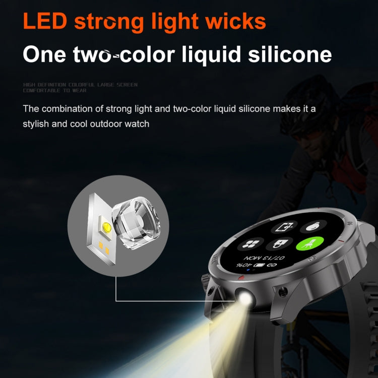 DK68 1.53 inch IP67 BT 5.0 Fitness Sport Smart Watch, Support LED Flashlight / Bluetooth Call / Sleep / Blood Oxygen / Heart Rate / Blood Pressure Health Monitor(Brown) - free shipping - PMC TechLife - Order now!