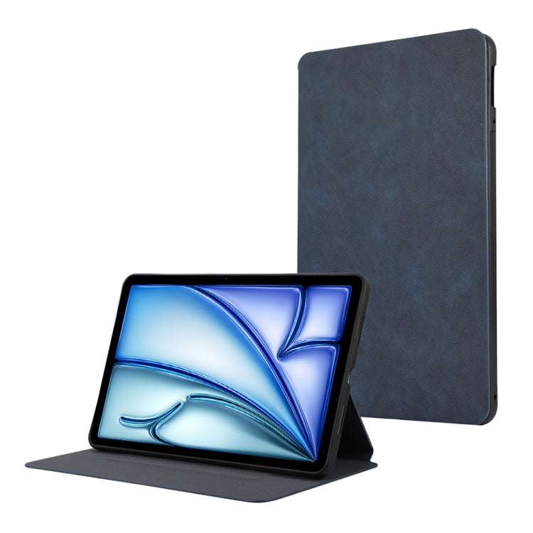 For iPad Air 11 2024 / Air 11 2025 TPU Flip Tablet Protective Leather Case(Dark Blue) - free shipping - PMC TechLife - Order now!