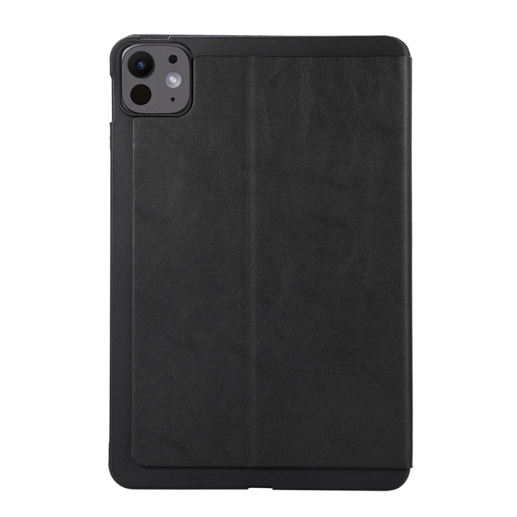 For iPad Pro 11 2024 TPU Flip Tablet Protective Leather Case(Black) - iPad Pro 11 2024 Cases by PMC TechLife | Online Shopping South Africa | PMC TechLife | Buy Now Pay Later Mobicred