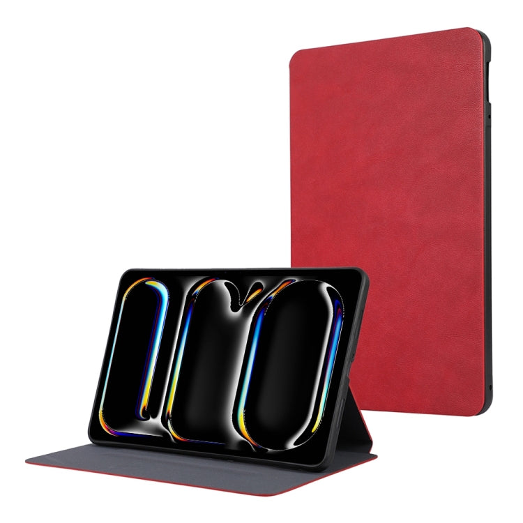 For iPad Pro 11 2024 TPU Flip Tablet Protective Leather Case(Red) - free shipping - PMC TechLife - Order now!