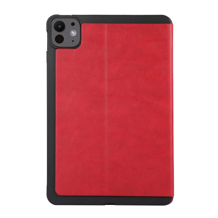 For iPad Pro 11 2024 TPU Flip Tablet Protective Leather Case(Red) - free shipping - PMC TechLife - Order now!