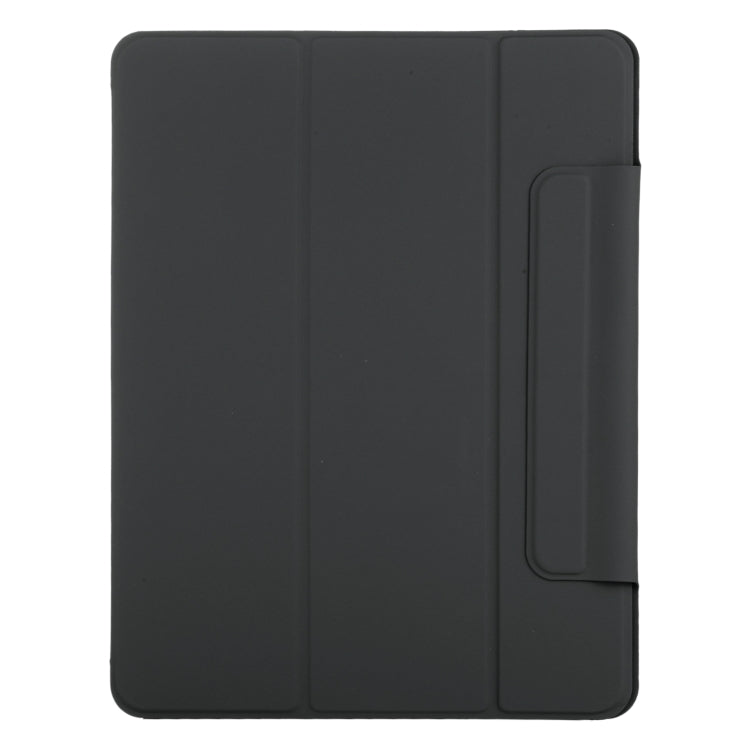 For iPad Pro 13 2024 Double-sided Clip Fixed Buckle Magnetic PU Leather Smart Tablet Case(Black) - iPad Pro 13 2024 Cases by PMC TechLife | Online Shopping South Africa | PMC TechLife | Buy Now Pay Later Mobicred