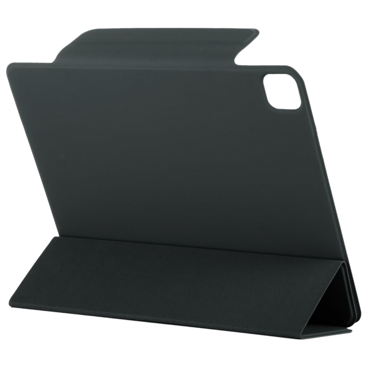 For iPad Pro 13 2024 Double-sided Clip Fixed Buckle Magnetic PU Leather Smart Tablet Case(Black) - iPad Pro 13 2024 Cases by PMC TechLife | Online Shopping South Africa | PMC TechLife | Buy Now Pay Later Mobicred