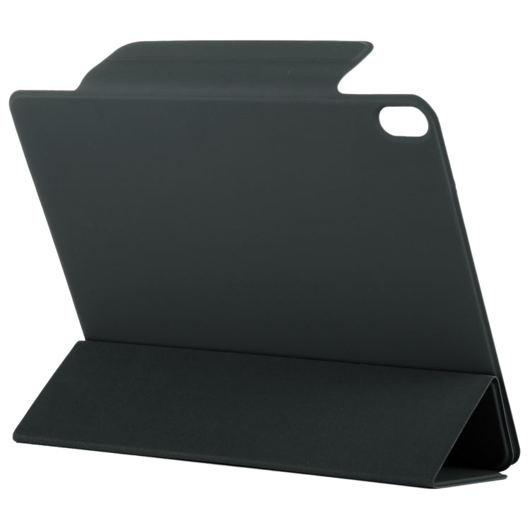 For iPad Air 11 2025 / 2024 Double-sided Clip Fixed Buckle Magnetic PU Leather Smart Tablet Case(Black) - iPad Air 11 2025 / 2024 Cases by PMC TechLife | Online Shopping South Africa | PMC TechLife | Buy Now Pay Later Mobicred
