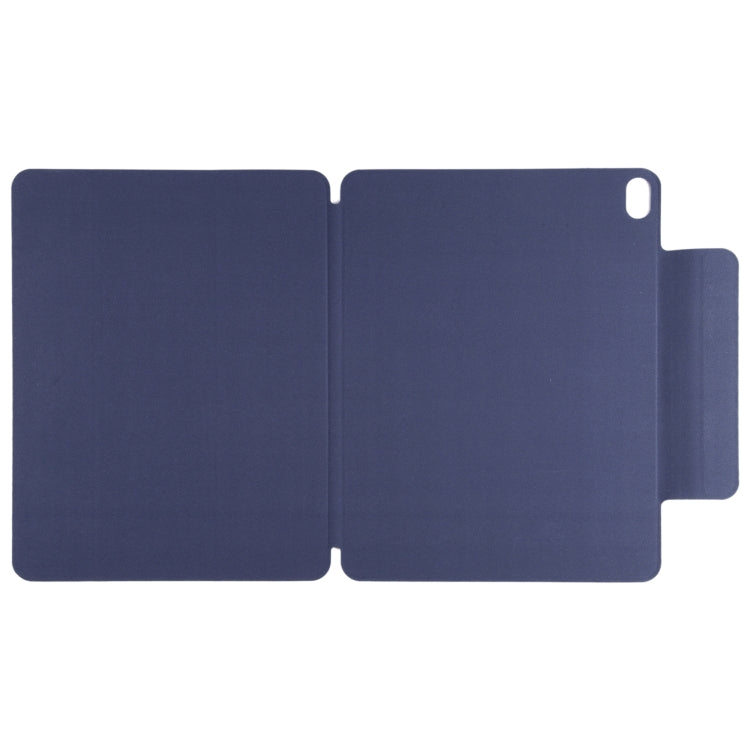 For iPad Air 11 2024 Double-sided Clip Fixed Buckle Magnetic PU Leather Smart Tablet Case(Dark Blue) - iPad Air 11 2024 Cases by PMC TechLife | Online Shopping South Africa | PMC TechLife | Buy Now Pay Later Mobicred