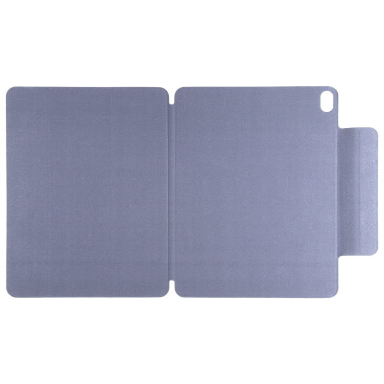 For iPad Air 11 2024 Double-sided Clip Fixed Buckle Magnetic PU Leather Smart Tablet Case(Purple) - iPad Air 11 2024 Cases by PMC TechLife | Online Shopping South Africa | PMC TechLife | Buy Now Pay Later Mobicred
