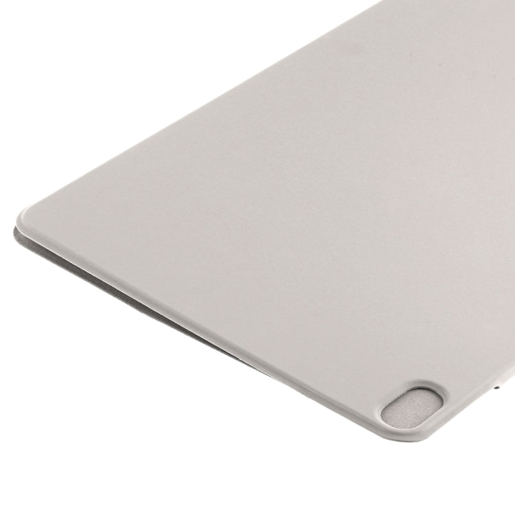 For iPad Air 11 2025 / 2024 Double-sided Clip Fixed Buckle Magnetic PU Leather Smart Tablet Case(Grey) - iPad Air 11 2025 / 2024 Cases by PMC TechLife | Online Shopping South Africa | PMC TechLife | Buy Now Pay Later Mobicred