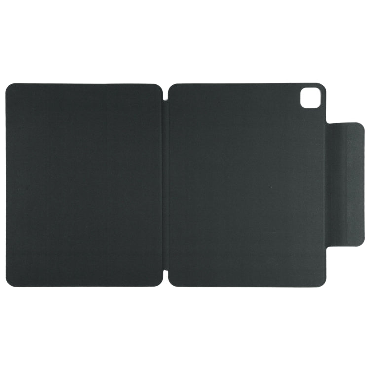 For iPad Pro 11 2024 Double-sided Clip Fixed Buckle Magnetic PU Leather Smart Tablet Case(Black) - iPad Pro 11 2024 Cases by PMC TechLife | Online Shopping South Africa | PMC TechLife | Buy Now Pay Later Mobicred