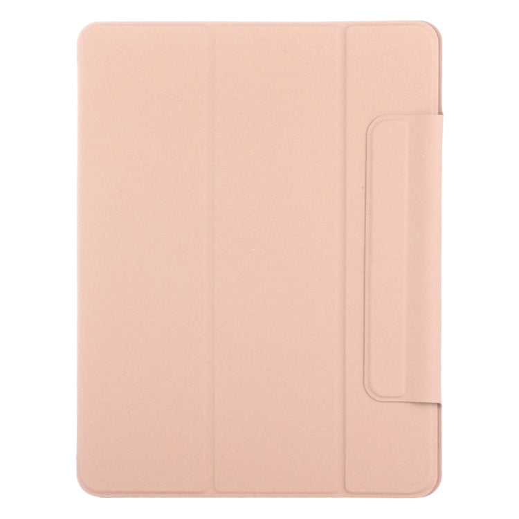 For iPad Pro 11 2024 Double-sided Clip Fixed Buckle Magnetic PU Leather Smart Tablet Case(Gold) - iPad Pro 11 2024 Cases by PMC TechLife | Online Shopping South Africa | PMC TechLife | Buy Now Pay Later Mobicred