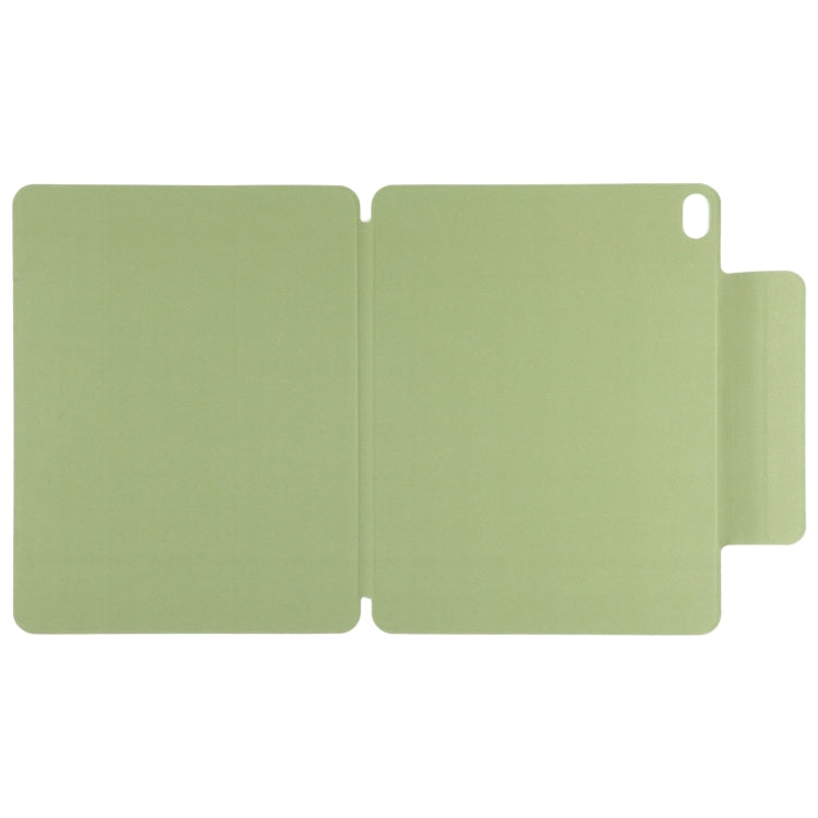For iPad Air 13 2025 / 2024 Double-sided Clip Fixed Buckle Magnetic PU Leather Smart Tablet Case(Grass Green) - iPad Air 13 2025 / 2024 Cases by PMC TechLife | Online Shopping South Africa | PMC TechLife | Buy Now Pay Later Mobicred