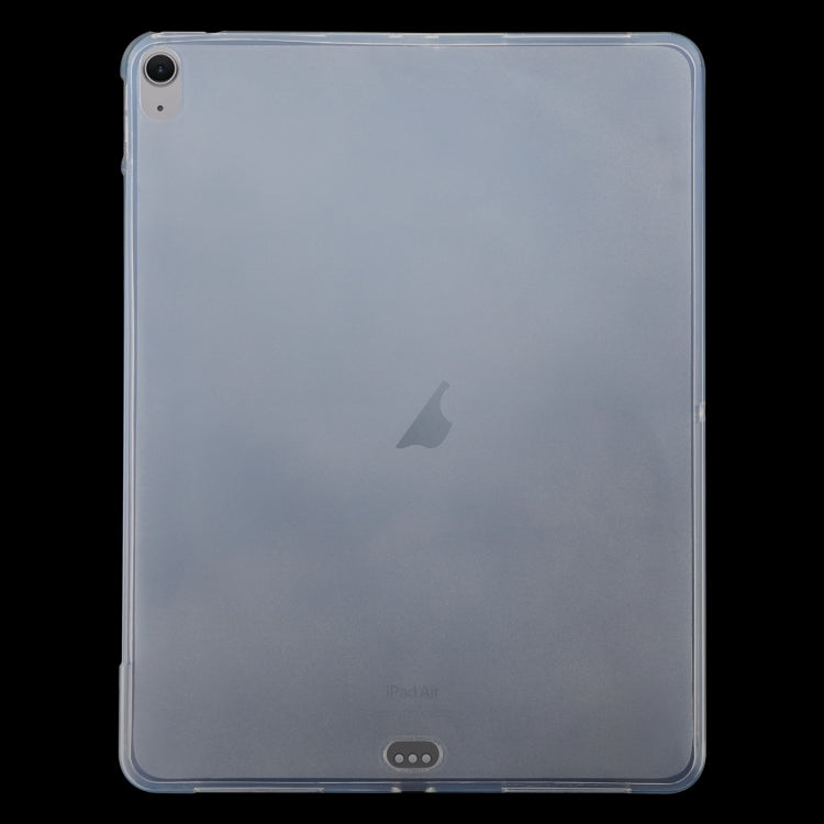 For iPad Air 13 2024 0.75mm Shockproof Outside Glossy Inside Frosted TPU Tablet Case(Transparent) - iPad Air 13 2024 Cases by PMC TechLife | Online Shopping South Africa | PMC TechLife | Buy Now Pay Later Mobicred