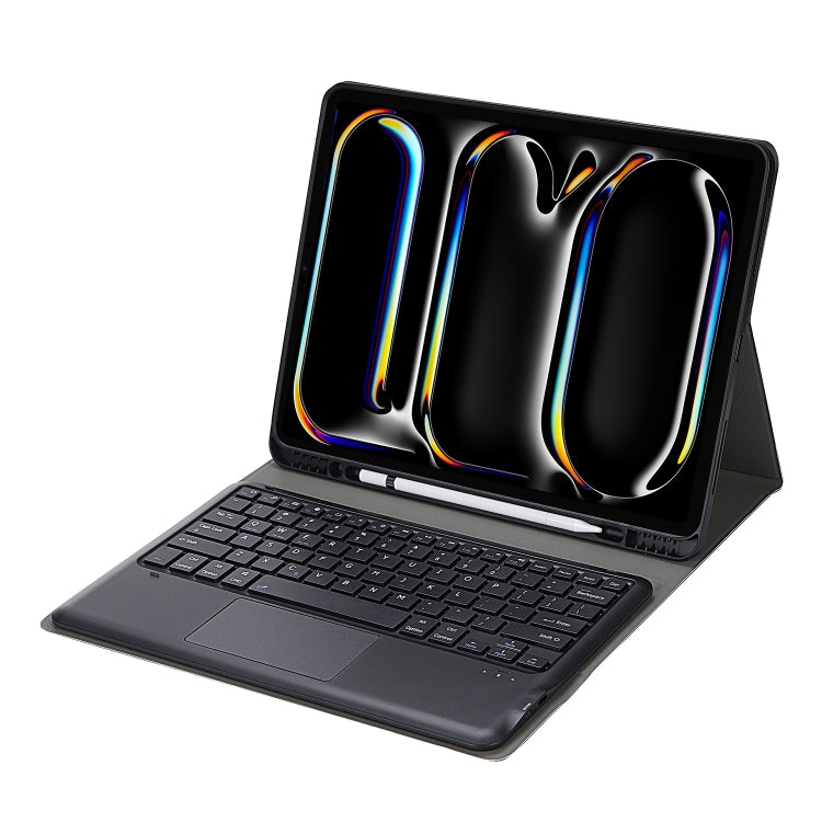 For iPad Pro 13 2024 A14B-A Detachable Ultra-Thin Bluetooth Touch Keyboard Leather Tablet Case with Pen Slot(Gold) - For iPad Pro by PMC TechLife | Online Shopping South Africa | PMC TechLife | Buy Now Pay Later Mobicred