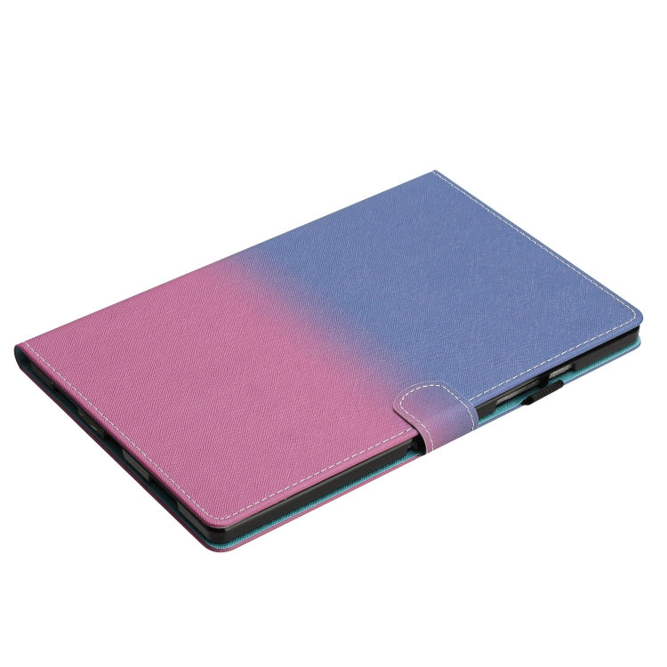For iPad Pro 11 2024 Stitching Gradient Smart Leather Tablet Case(Blue Rose) - iPad Pro 11 2024 Cases by PMC TechLife | Online Shopping South Africa | PMC TechLife | Buy Now Pay Later Mobicred