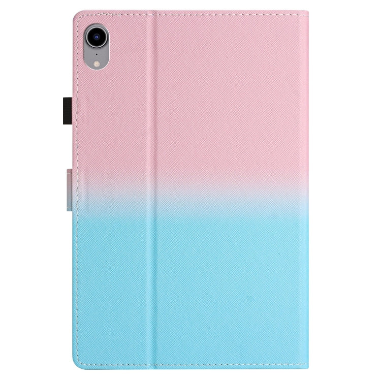 For iPad Pro 11 2024 Stitching Gradient Smart Leather Tablet Case(Pink Blue) - iPad Pro 11 2024 Cases by PMC TechLife | Online Shopping South Africa | PMC TechLife | Buy Now Pay Later Mobicred