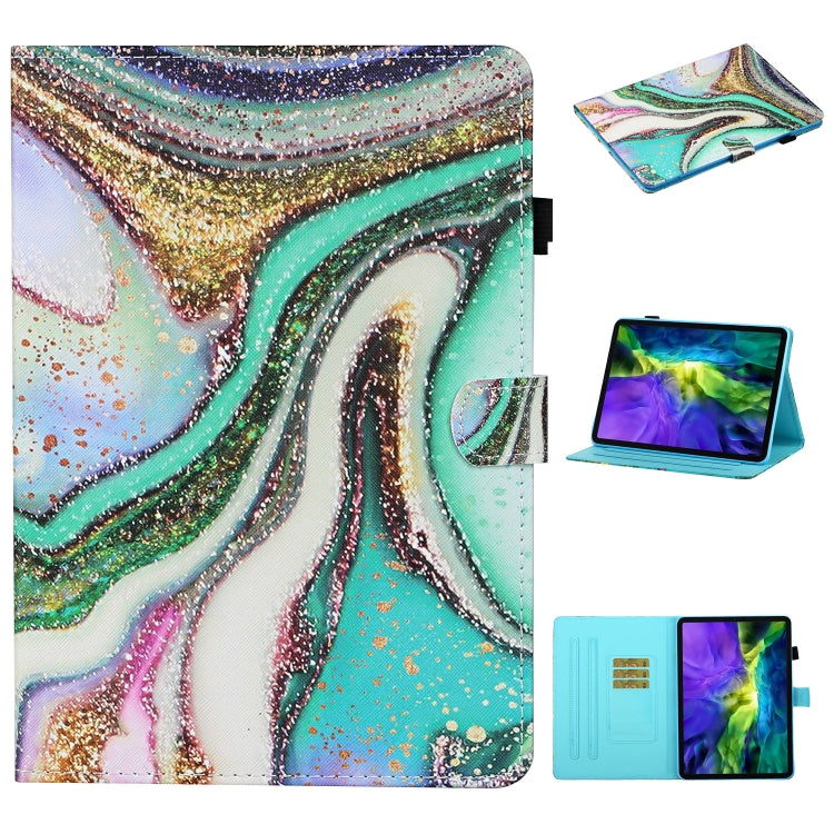 For iPad Pro 11 2024 Coloured Drawing Stitching Smart Leather Tablet Case(Colored Sand) - iPad Pro 11 2024 Cases by PMC TechLife | Online Shopping South Africa | PMC TechLife | Buy Now Pay Later Mobicred
