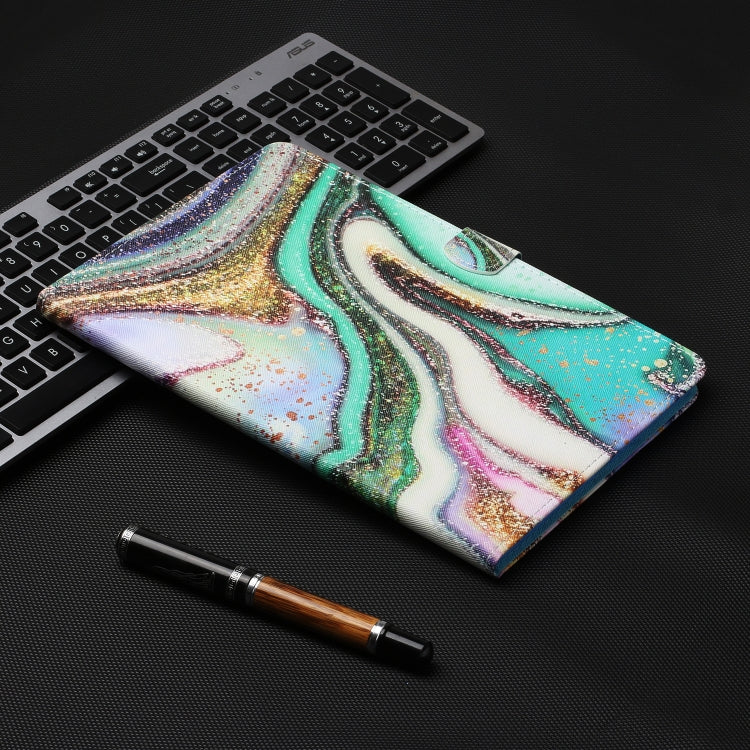 For iPad Pro 11 2024 Coloured Drawing Stitching Smart Leather Tablet Case(Colored Sand) - iPad Pro 11 2024 Cases by PMC TechLife | Online Shopping South Africa | PMC TechLife | Buy Now Pay Later Mobicred