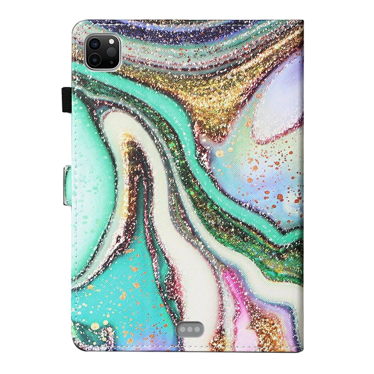 For iPad Pro 11 2024 Coloured Drawing Stitching Smart Leather Tablet Case(Colored Sand) - iPad Pro 11 2024 Cases by PMC TechLife | Online Shopping South Africa | PMC TechLife | Buy Now Pay Later Mobicred