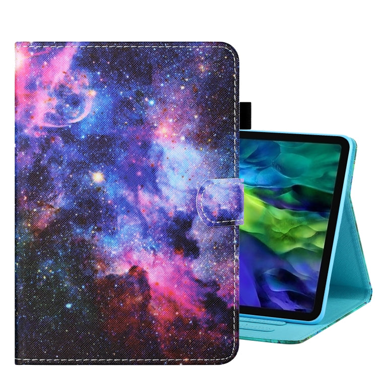 For iPad Pro 11 2024 Coloured Drawing Stitching Smart Leather Tablet Case(Starry Sky) - iPad Pro 11 2024 Cases by PMC TechLife | Online Shopping South Africa | PMC TechLife | Buy Now Pay Later Mobicred