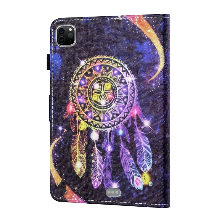 For iPad Pro 11 2024 Coloured Drawing Stitching Smart Leather Tablet Case(Dream Catcher) - iPad Pro 11 2024 Cases by PMC TechLife | Online Shopping South Africa | PMC TechLife | Buy Now Pay Later Mobicred