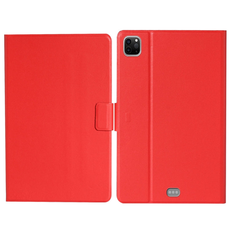 For iPad Pro 11 2024 Pure Color Smart Leather Tablet Case(Red) - iPad Pro 11 2024 Cases by PMC TechLife | Online Shopping South Africa | PMC TechLife | Buy Now Pay Later Mobicred