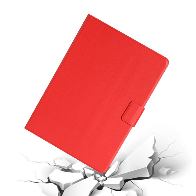 For iPad Pro 11 2024 Pure Color Smart Leather Tablet Case(Red) - iPad Pro 11 2024 Cases by PMC TechLife | Online Shopping South Africa | PMC TechLife | Buy Now Pay Later Mobicred