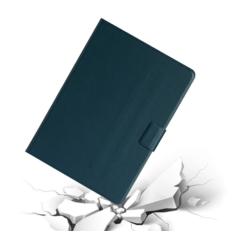 For iPad Pro 11 2024 Pure Color Smart Leather Tablet Case(Deep Green) - iPad Pro 11 2024 Cases by PMC TechLife | Online Shopping South Africa | PMC TechLife | Buy Now Pay Later Mobicred