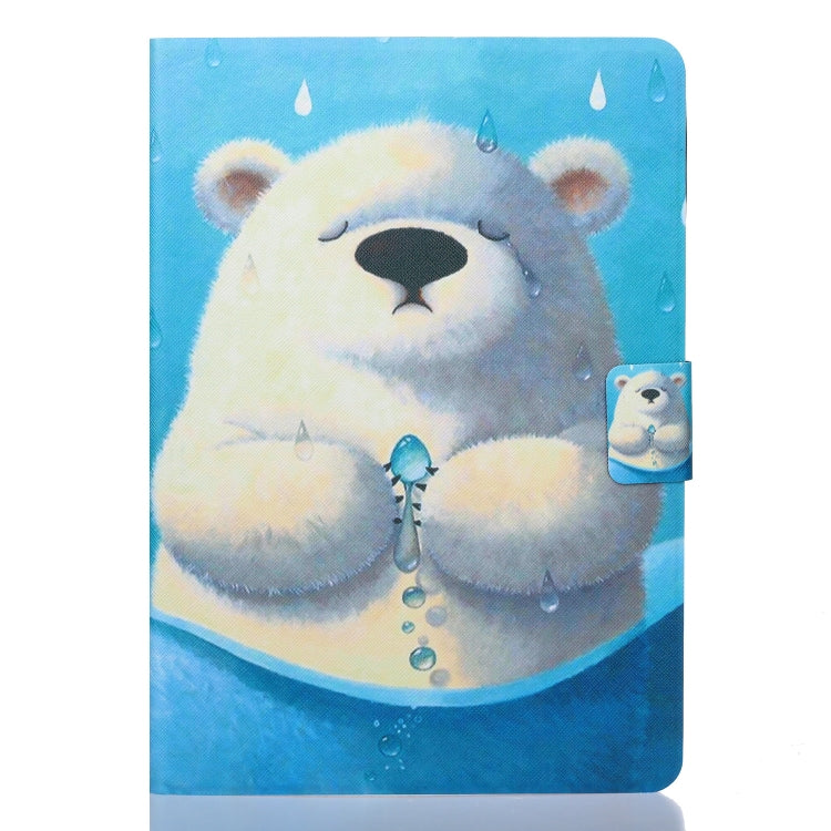 For iPad Pro 11 2024 Voltage Coloured Drawing Smart Leather Tablet Case(Polar Bear) - iPad Pro 11 2024 Cases by PMC TechLife | Online Shopping South Africa | PMC TechLife | Buy Now Pay Later Mobicred