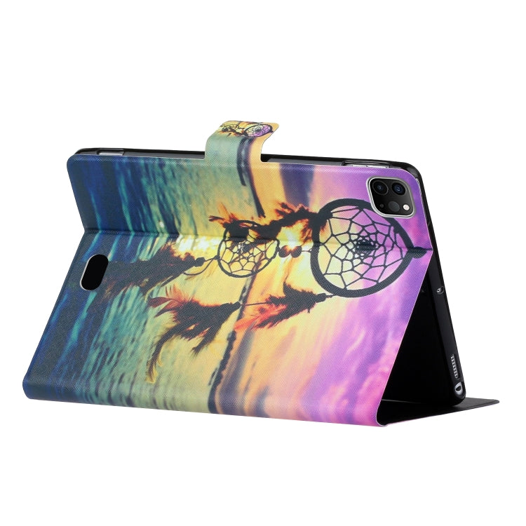 For iPad Pro 11 2024 Voltage Coloured Drawing Smart Leather Tablet Case(Dreamcatcher) - iPad Pro 11 2024 Cases by PMC TechLife | Online Shopping South Africa | PMC TechLife | Buy Now Pay Later Mobicred