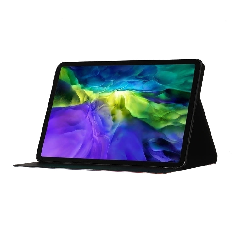 For iPad Pro 11 2024 Voltage Coloured Drawing Smart Leather Tablet Case(Owl) - iPad Pro 11 2024 Cases by PMC TechLife | Online Shopping South Africa | PMC TechLife | Buy Now Pay Later Mobicred
