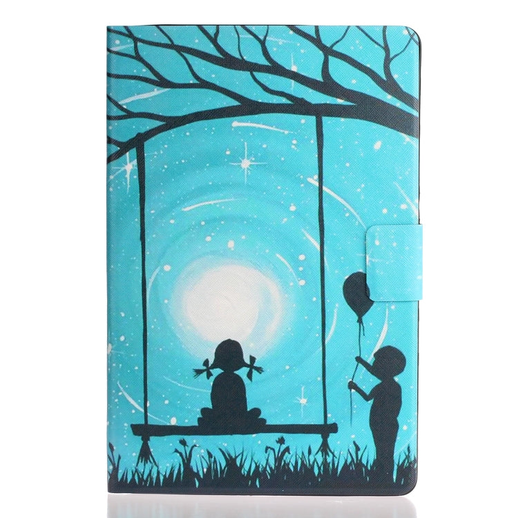 For iPad Pro 11 2024 Voltage Coloured Drawing Smart Leather Tablet Case(Lovers) - iPad Pro 11 2024 Cases by PMC TechLife | Online Shopping South Africa | PMC TechLife | Buy Now Pay Later Mobicred