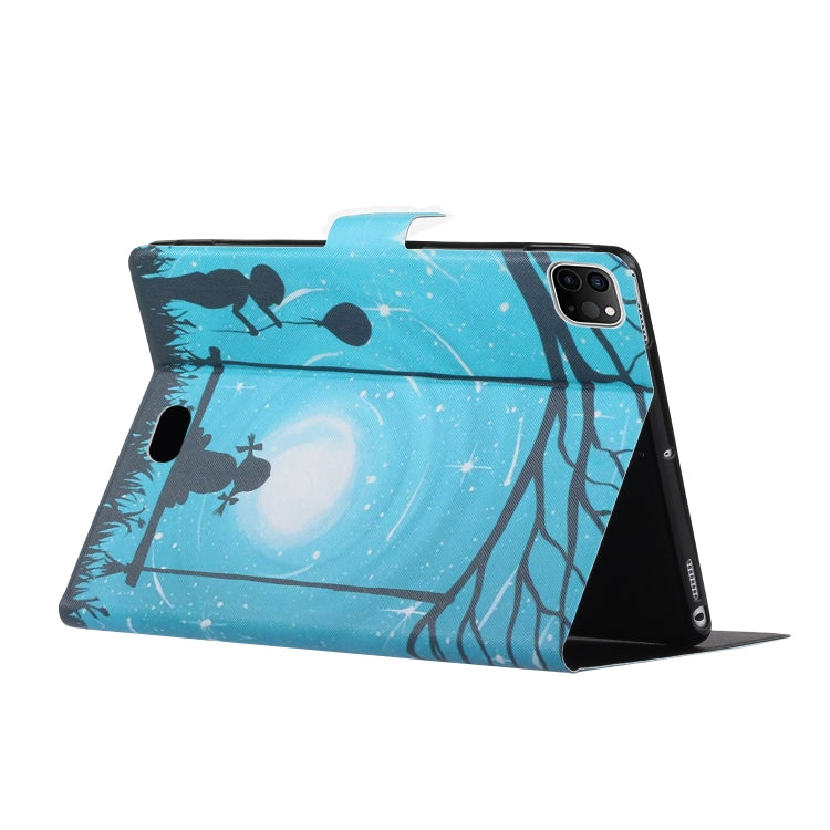 For iPad Pro 11 2024 Voltage Coloured Drawing Smart Leather Tablet Case(Lovers) - iPad Pro 11 2024 Cases by PMC TechLife | Online Shopping South Africa | PMC TechLife | Buy Now Pay Later Mobicred