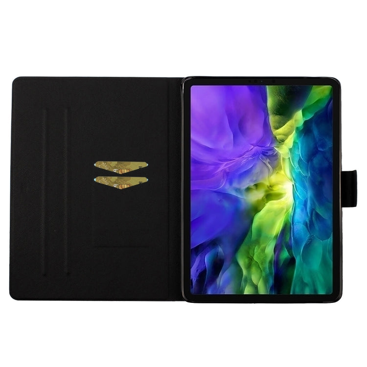 For iPad Pro 11 2024 Voltage Coloured Drawing Smart Leather Tablet Case(Windbell) - iPad Pro 11 2024 Cases by PMC TechLife | Online Shopping South Africa | PMC TechLife | Buy Now Pay Later Mobicred