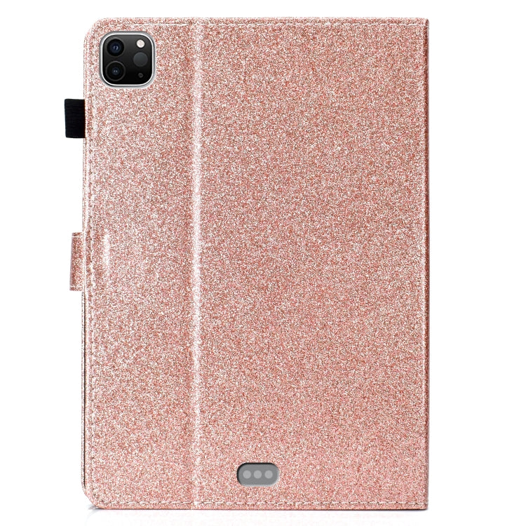 For iPad Pro 11 2024 Glitter Smart Leather Tablet Case(Rose Gold) - iPad Pro 11 2024 Cases by PMC TechLife | Online Shopping South Africa | PMC TechLife | Buy Now Pay Later Mobicred