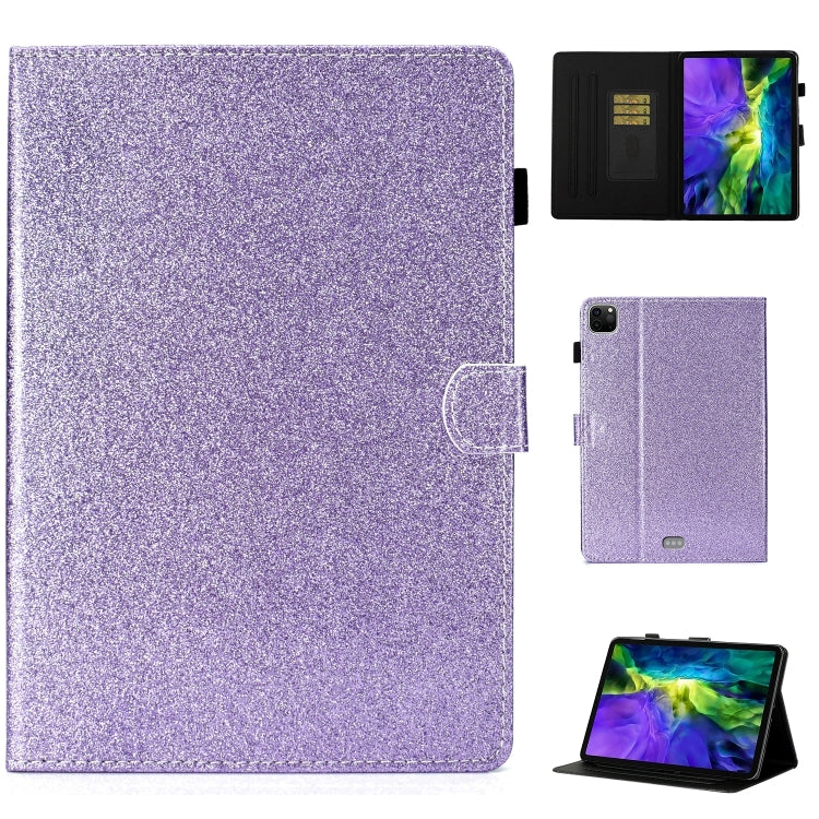 For iPad Pro 11 2024 Glitter Smart Leather Tablet Case(Purple) - iPad Pro 11 2024 Cases by PMC TechLife | Online Shopping South Africa | PMC TechLife | Buy Now Pay Later Mobicred