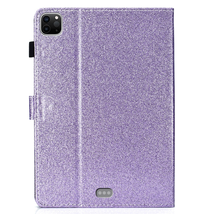 For iPad Pro 11 2024 Glitter Smart Leather Tablet Case(Purple) - iPad Pro 11 2024 Cases by PMC TechLife | Online Shopping South Africa | PMC TechLife | Buy Now Pay Later Mobicred