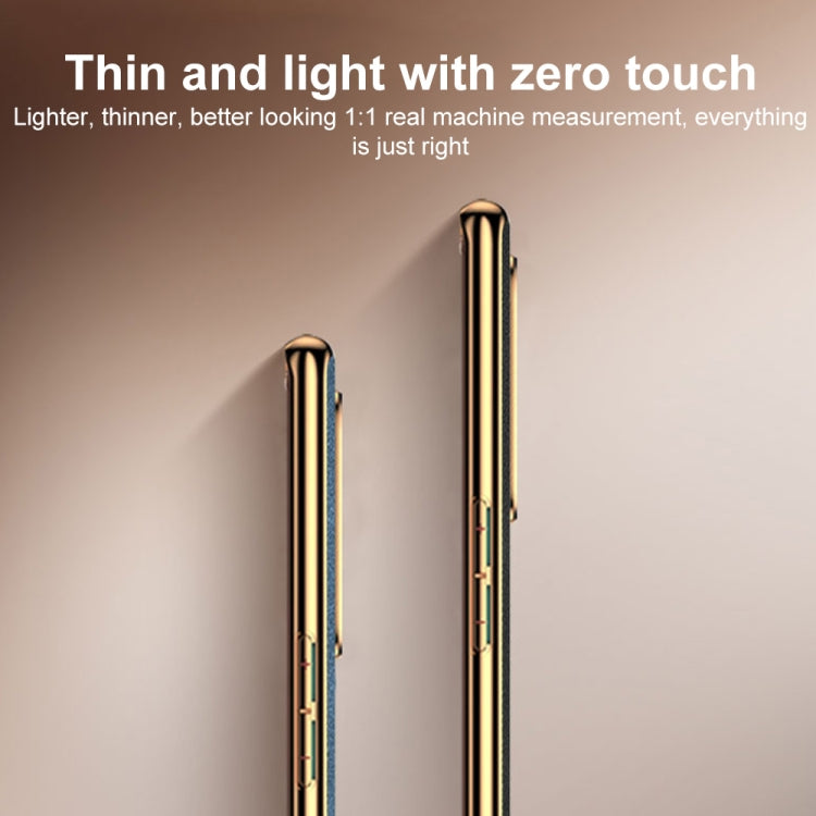 For OPPO Find X7 Ultra Electroplating Lambskin Leather Phone Case(Black) - OPPO Cases by PMC TechLife | Online Shopping South Africa | PMC TechLife | Buy Now Pay Later Mobicred