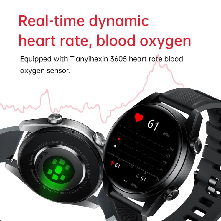 WS-11 1.43 inch IP67 Sport Smart Watch, Support Bluetooth Call / Sleep / Blood Oxygen / Heart Rate / Blood Pressure Health Monitor(Black) - Smart Watches by PMC TechLife | Online Shopping South Africa | PMC TechLife | Buy Now Pay Later Mobicred