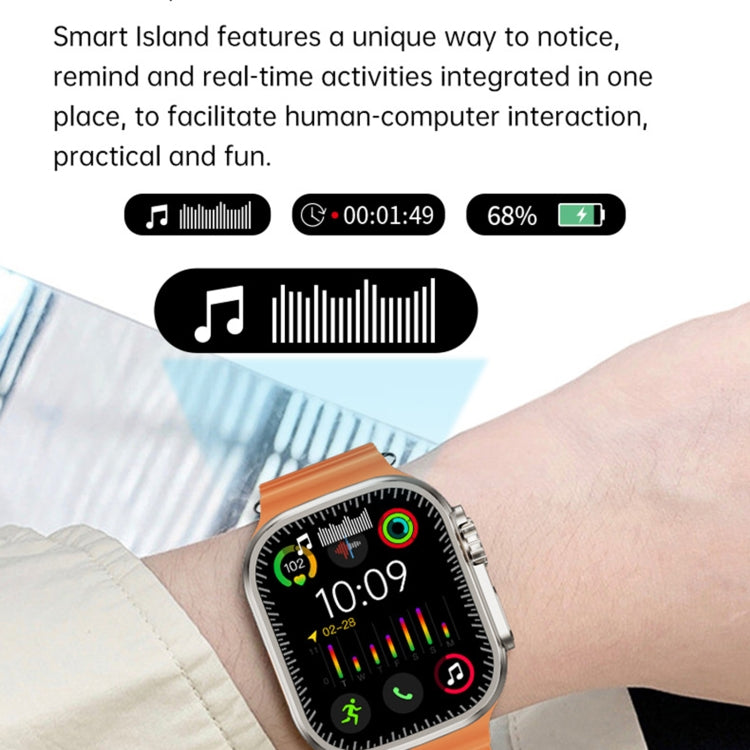 WS12 ULTRA 2 2.2 inch Sport Smart Watch, Support Payment Code / Bluetooth Call / Sleep / Blood Oxygen / Heart Rate / Blood Pressure Health Monitor(Gold) - free shipping - PMC TechLife - Order now!