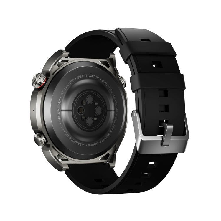 WS-20 1.43 inch IP67 Sport Smart Watch Support Bluetooth Call / Sleep / Blood Oxygen / Heart Rate / Blood Pressure Health Monitor, Silicone Strap(Black) - Smart Watches by PMC TechLife | Online Shopping South Africa | PMC TechLife | Buy Now Pay Later Mobicred