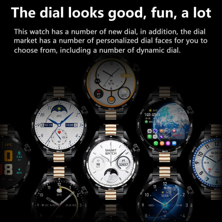 WS-26 1.52 inch IP67 Sport Smart Watch Support Bluetooth Call / Sleep / Blood Oxygen / Heart Rate / Blood Pressure Health Monitor, Steel Strap(Silver) - Smart Watches by PMC TechLife | Online Shopping South Africa | PMC TechLife | Buy Now Pay Later Mobicred