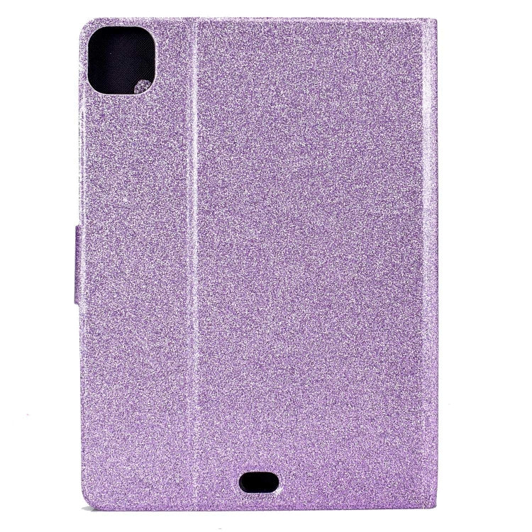 For iPad Pro 11 2024 Varnish Glitter Powder Smart Leather Tablet Case(Purple) - iPad Pro 11 2024 Cases by PMC TechLife | Online Shopping South Africa | PMC TechLife | Buy Now Pay Later Mobicred
