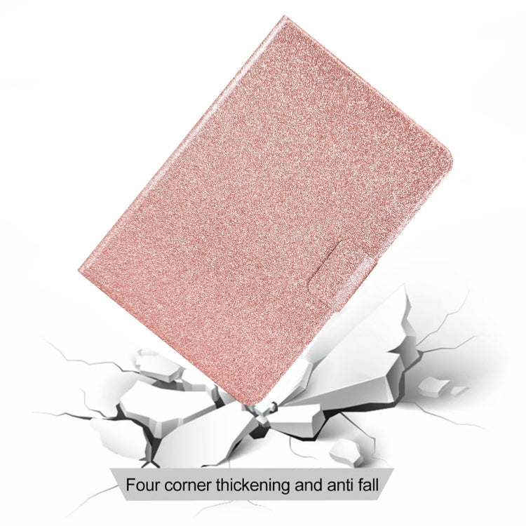 For iPad Pro 11 2024 Varnish Glitter Powder Smart Leather Tablet Case(Rose Gold) - iPad Pro 11 2024 Cases by PMC TechLife | Online Shopping South Africa | PMC TechLife | Buy Now Pay Later Mobicred