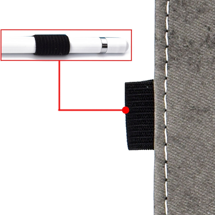 For iPad Pro 11 2024 Marble Style Cloth Texture Smart Leather Tablet Case(Grey) - iPad Pro 11 2024 Cases by PMC TechLife | Online Shopping South Africa | PMC TechLife | Buy Now Pay Later Mobicred